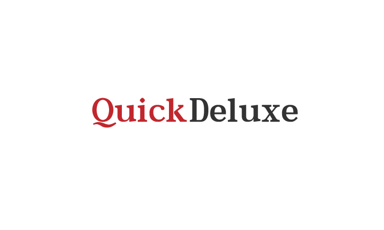 QuickDeluxe.com - Creative brandable domain for sale